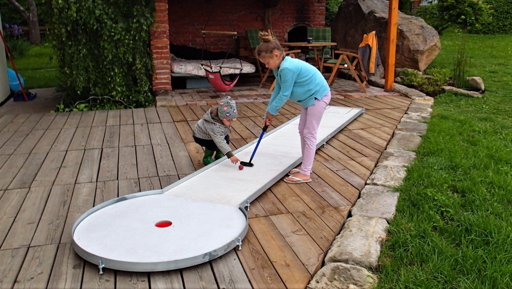 GARTEN MINIGOLF BAUEN